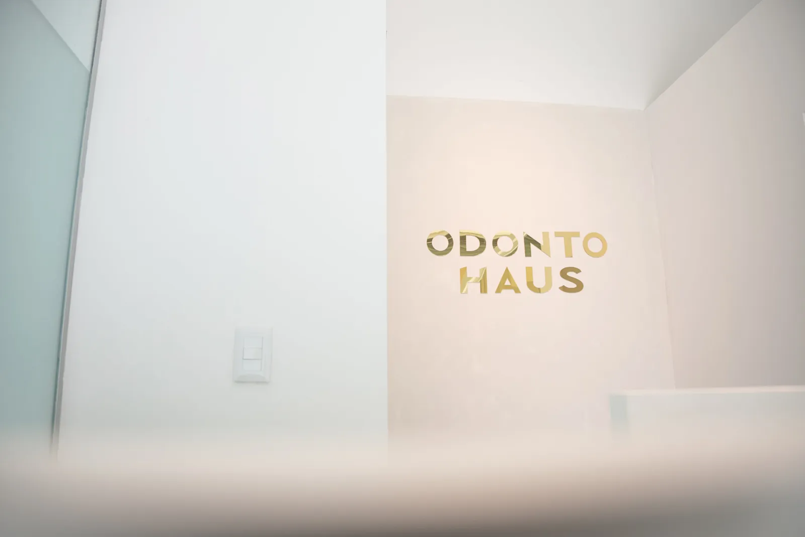 Recepción de la clínica OdontoHaus